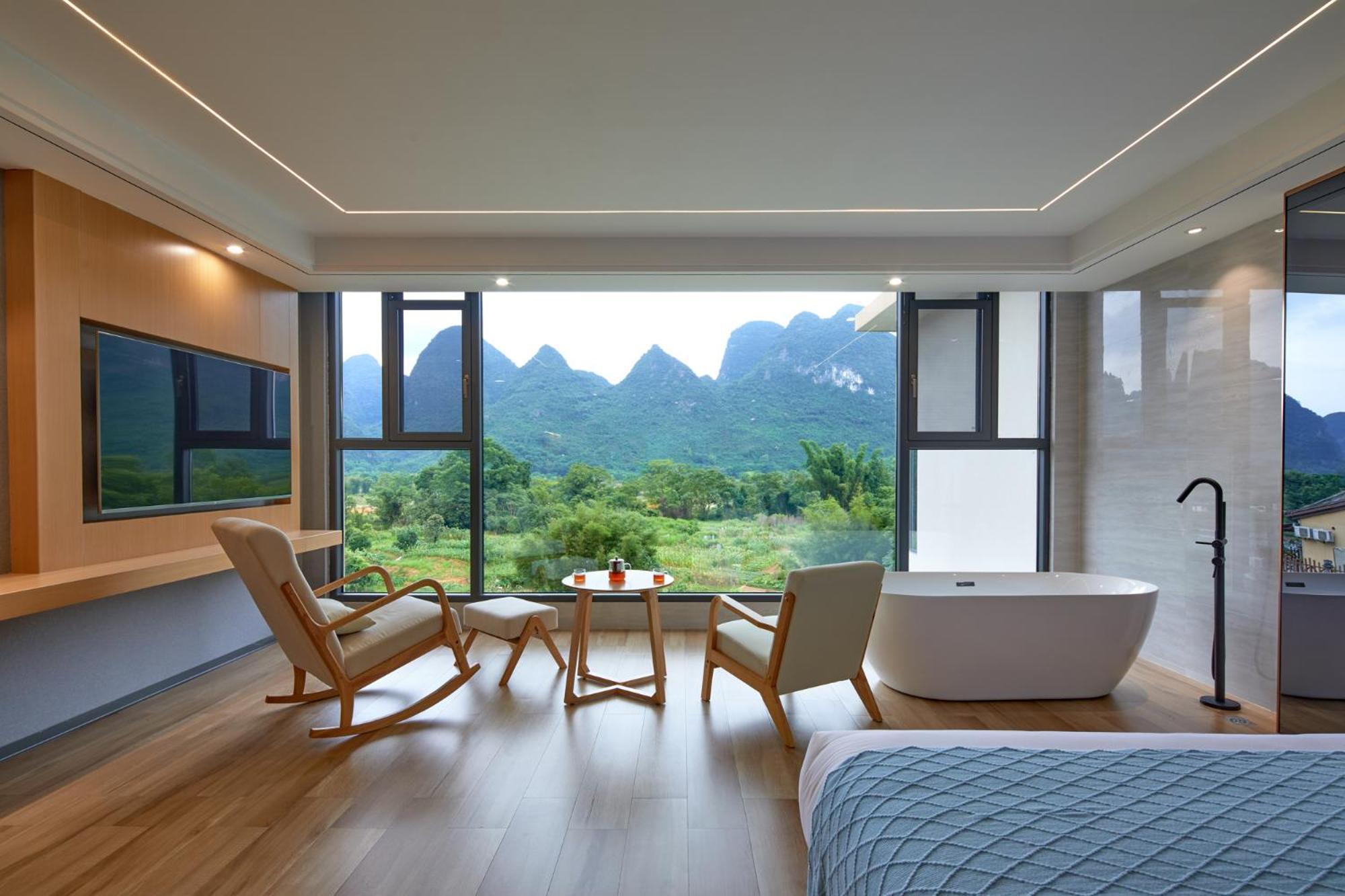 Yangshuo Lakeside Inn Exterior foto